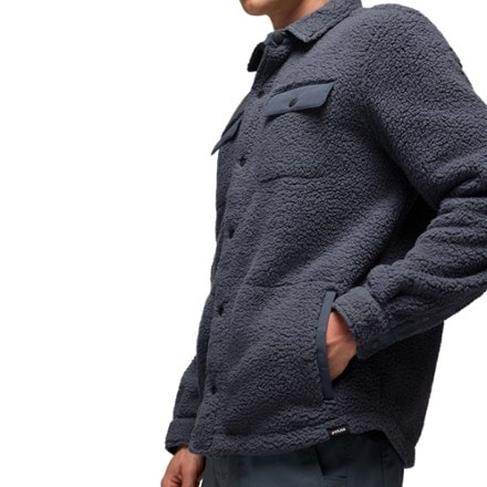 prAna Encinitas Fleece Shacket - Men's 6