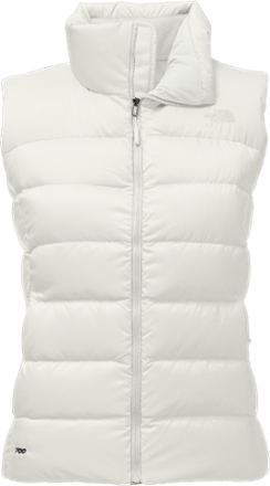 womens north face white vest