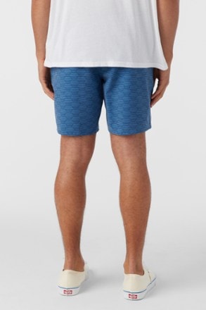 O'Neill Stockton Print Elastic Waist 18" Hybrid Shorts - Men's 2