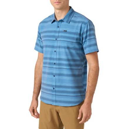 O'Neill TRVLR UPF Traverse Stripe Standard-Fit Shirt - Men's 2