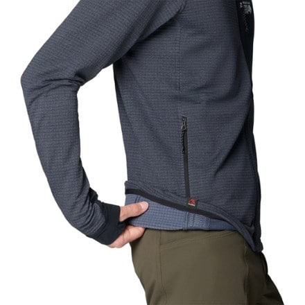 Mountain Hardwear Polartec Power Grid Full-Zip Hoody - Men's 5
