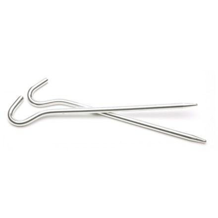 Included Hook Stakes (Rust/Charcoal)