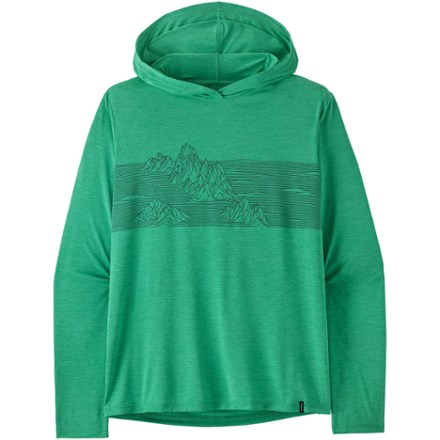 Patagonia Men's Capilene Cool Daily Graphic Hoody  Green Xxxl