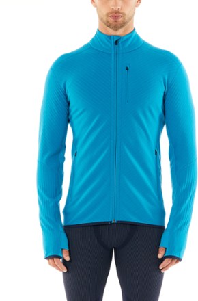 Icebreaker Men's Descender Fleece Long-Sleeve Zip Jacket