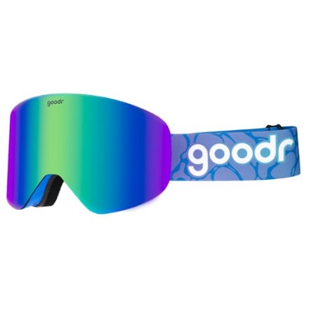 goodr Snow G Cold-Blooded Lodge Lizard Snow Goggles 0