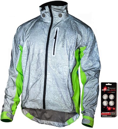 Men's 3M Enhanced Visibility Softshell Cycling Jacket