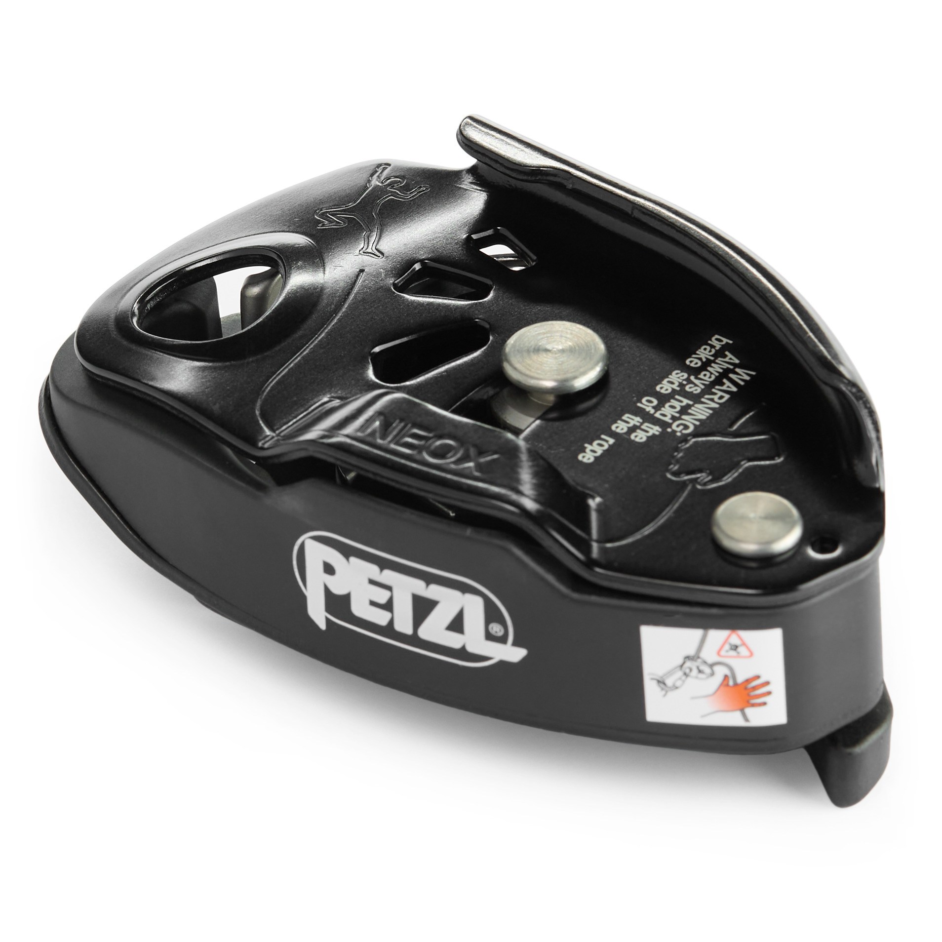 Petzl NEOX Assisted Blocking Belay Device Black
