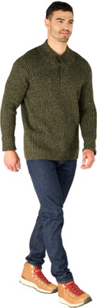Sherpa Adventure Gear Ranga Button Mock-Neck Sweater - Men's 3
