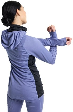 Burton Midweight X Base Layer Long Neck Hoodie - Women's 2