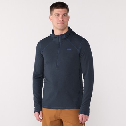 Stio Trax Power Grid Half-Zip Hoodie - Men's 1