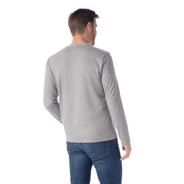 On Body Image of color Light Gray Heather