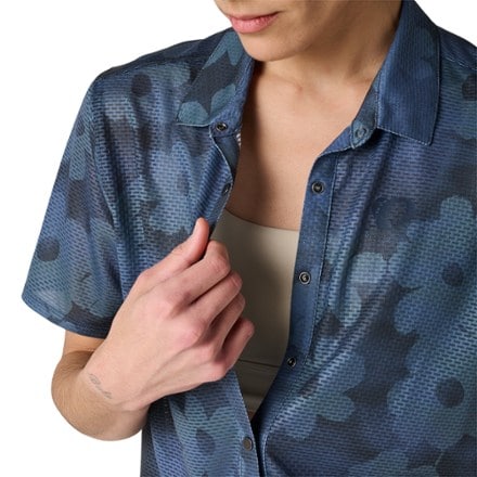 PEARL iZUMi Canyon Tech Snap Bike Jersey - Women's 6