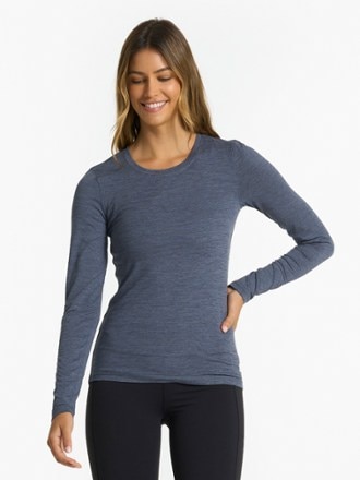 Vuori Long-Sleeve Lux Crew Shirt - Women's 0