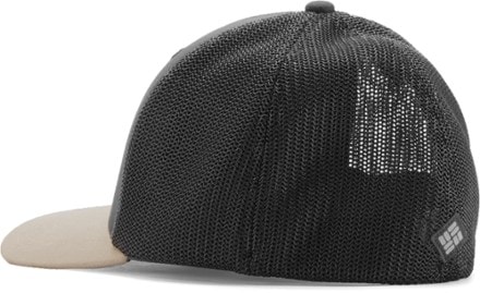 Columbia Mesh Tree Ball Cap Back view (Shark/Tree Patch)