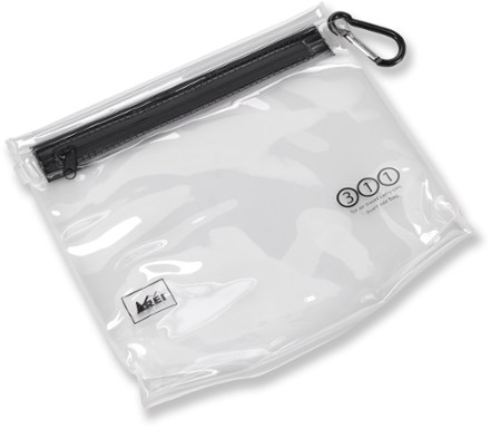 what size plastic bag for liquids on plane