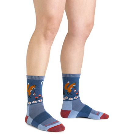 Darn Tough Critter Club Micro Crew Lightweight Hiking Socks - Women's 1