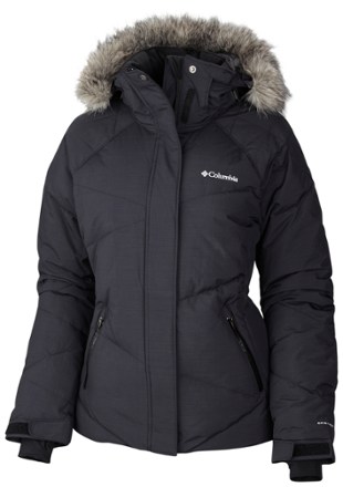 columbia jacket with fur hood