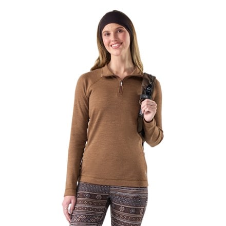 Smartwool Classic Thermal Merino Quarter-Zip Base Layer Top - Women's 0
