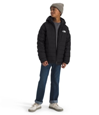 The North Face Reversible Perrito Hooded Insulated Jacket - Boys' 3