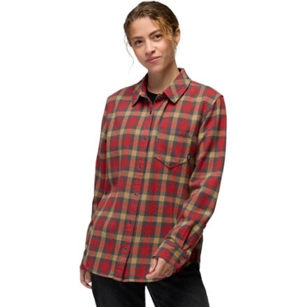prAna Golden Canyon Flannel Shirt - Women's 1