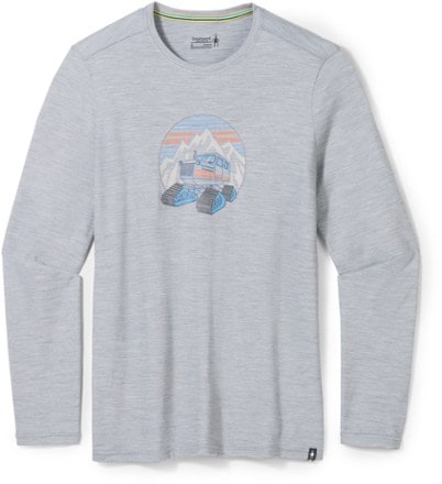 Smartwool Snowcat Trek Long-Sleeve Graphic T-Shirt - Mens