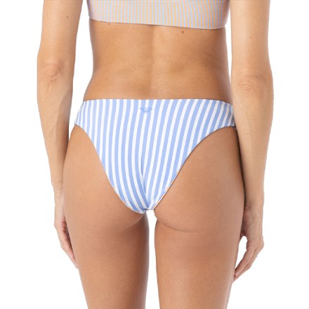 Roxy Pacific Coast Highway Reversible Scoop Cheeky Bikini Swimsuit Bottoms - Women's 1