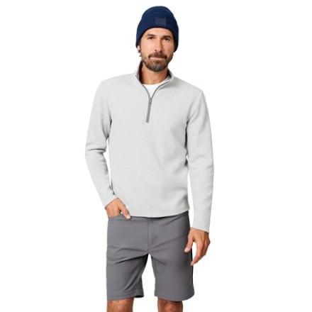 Free Country Twill Interlock Quarter-Zip - Men's 0