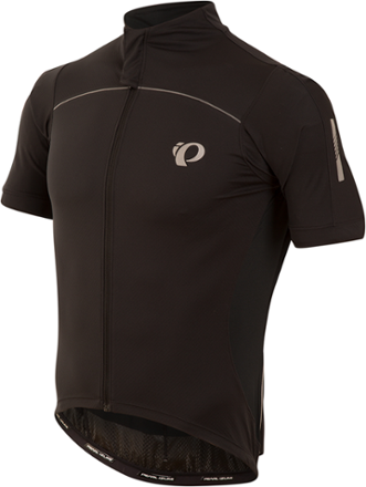 mens black cycling jersey