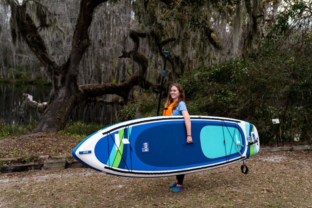 Location Image for Beach SUP-Yak Inflatable Stand Up Paddle Board with Paddle - 10'6"