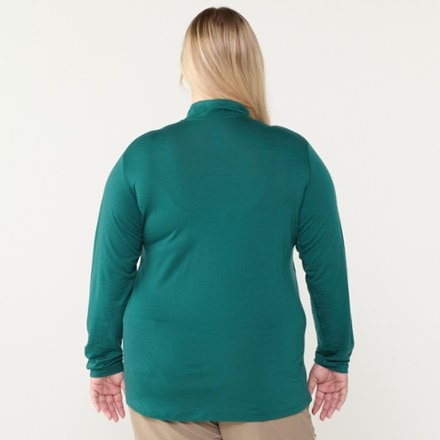 REI Co-op Merino 185 Long-Sleeve Half-Zip Base Layer Top - Women's Plus Sizes 2