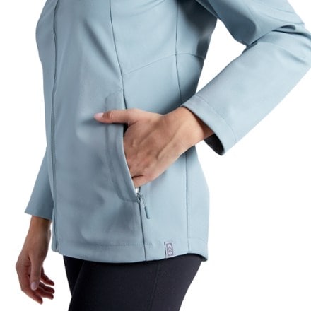 Free Country Soft-Shell Long Jacket - Women's 4