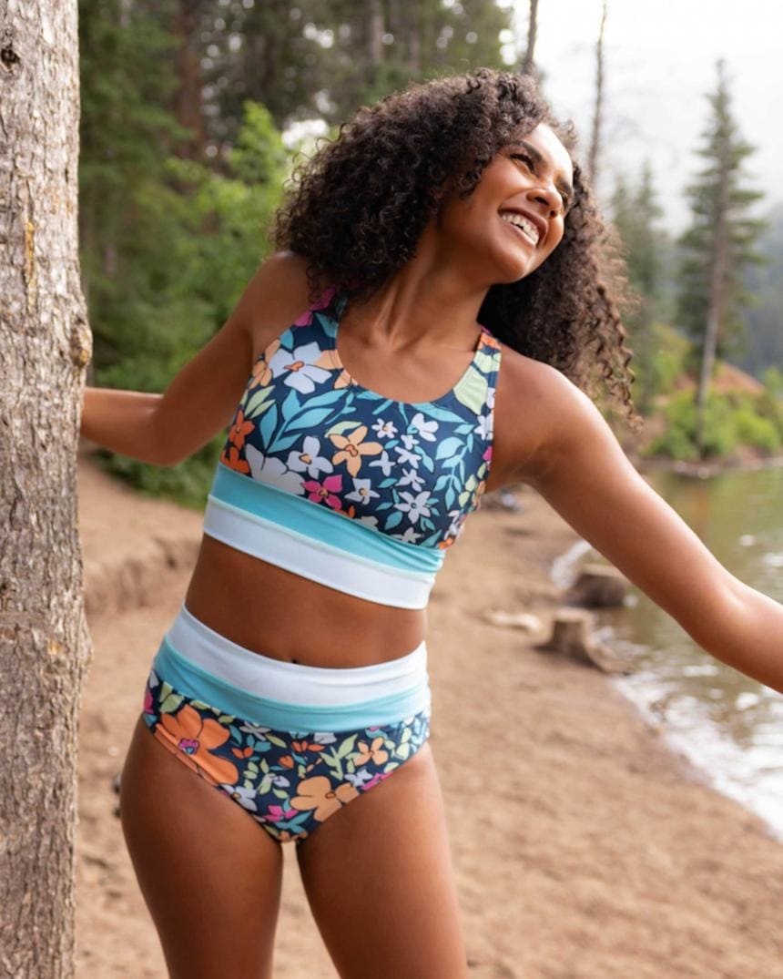 Location Image for Colorblock Swimsuit Bottoms - Women's