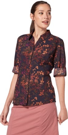 Royal Robbins Expedition II Print 3/4-Sleeve Shirt - Women's 1