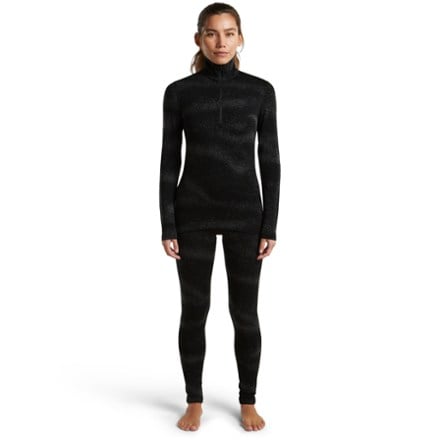 Icebreaker Merino 260 Vertex Long-Sleeve Half-Zip Chillwave Base Layer Top - Women's 2