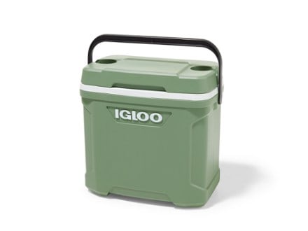 Igloo ECOCOOL 30 Cooler - 30 Quarts Back view (Sage Green)