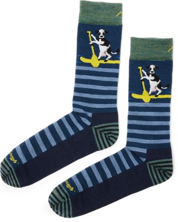 Darn Tough Animal Haus Crew Socks - Men's 2