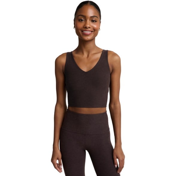 On Body Image of color Dark Chocolate Heather