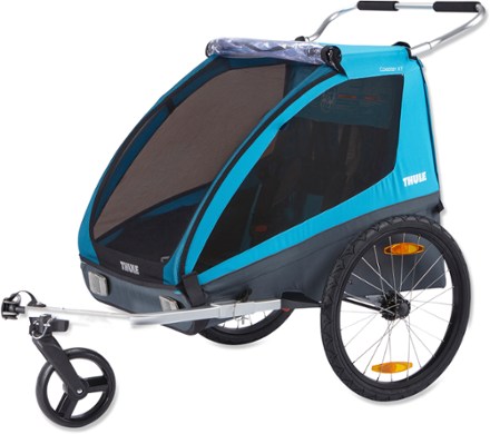 thule single bike trailer