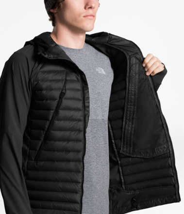 the north face men's unlimited down hybrid jacket