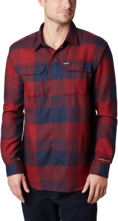 columbia buffalo plaid vest