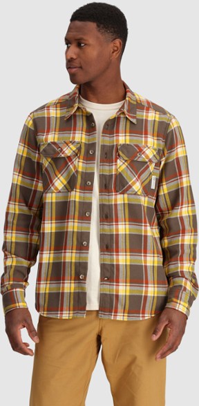 On Body Image of color Hickory Plaid