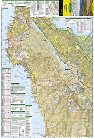 National Geographic Skyline Boulevard Topographic Map 2