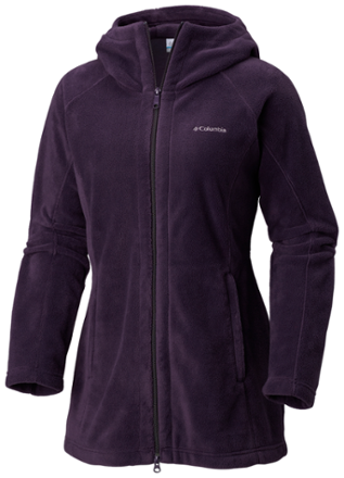 columbia long fleece jacket