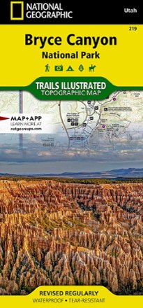 National Geographic Bryce Canyon National Park Trail Map 0