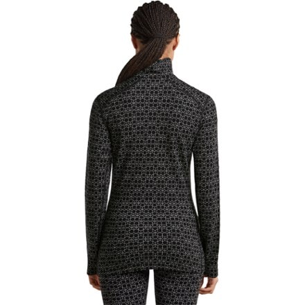Icebreaker Merino 260 Vertex Long-Sleeve Half-Zip Alpine Geo Base Layer Top - Women's 2