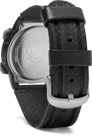 Timex Expedition Digital CAT 39 mm Leather Strap Watch 1