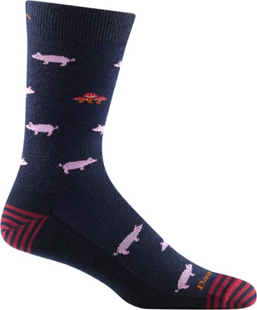 Darn Tough Truffle Hog Crew Lightweight Lifestyle Socks - Men's 0