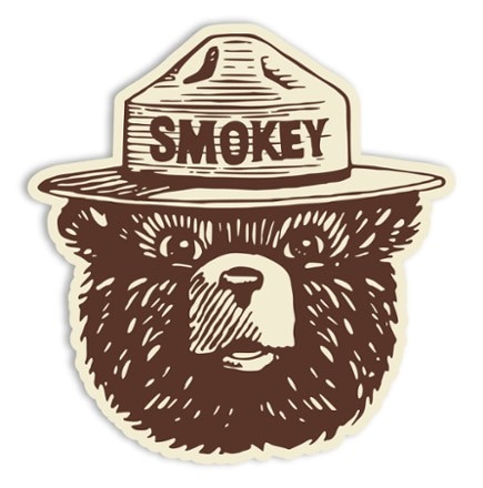 The Landmark Project Smokey Logo Sticker 0