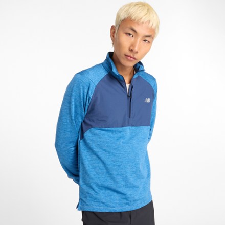New Balance Athletics Heat Grid Half-Zip Top - Men's 7