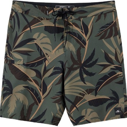 O'Neill Hyperfreak Heat Tropical Camo 20" Board Shorts - Men's 0